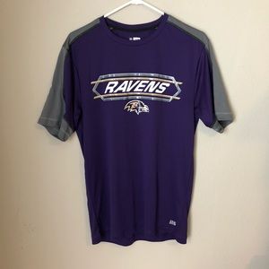 NFL Team Gear Baltimore Ravens Men’s Active Shirt
